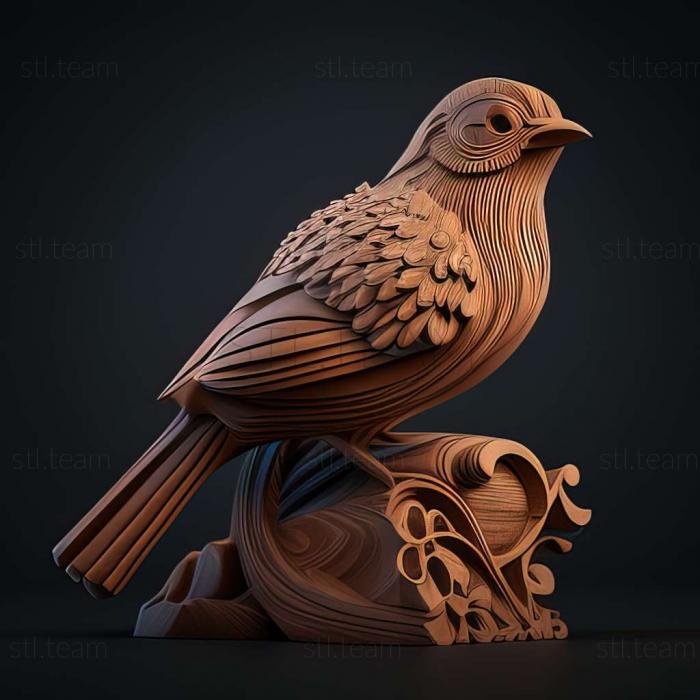 3D model Bird (STL)